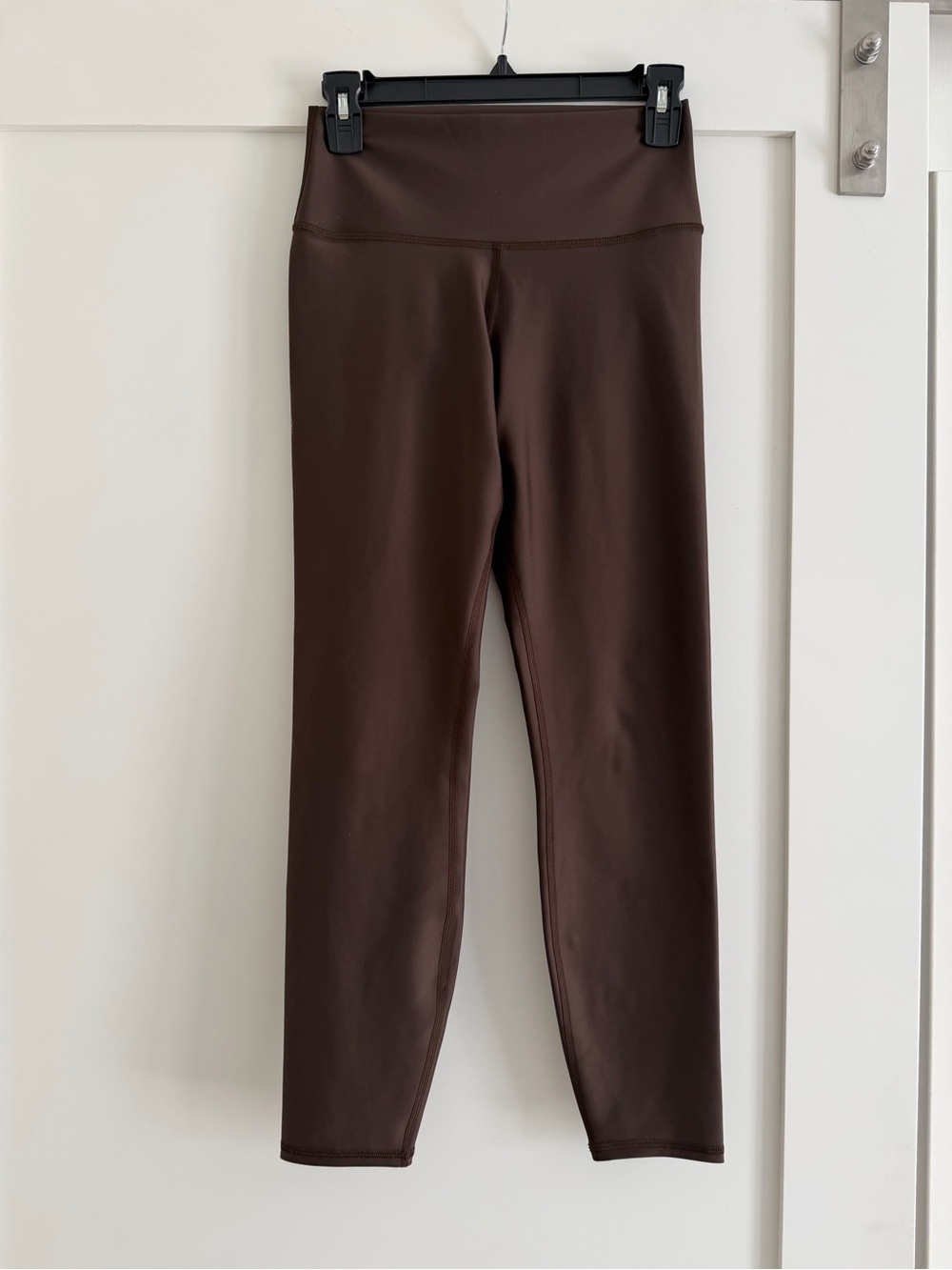 High-Waist Brown Leggings